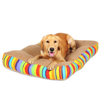 HKM-9748669 Comfortable Suede Dog Mat Mattress - 90x75x17cm Seat Cushion