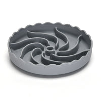 HKM-9748797 Non-Slip Slow Food Bowl for Dogs - Food Grade Silicone with Suction Cup, 20cm