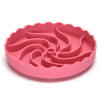 HKM-9748797 Non-Slip Slow Food Bowl for Dogs - Food Grade Silicone with Suction Cup, 20cm