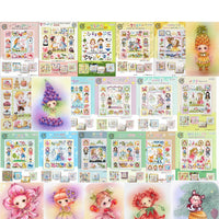 HKM-974931 Fairy Tale Cross Stitch Kit with 14CT White Cloth, 29x29cm Canvas Design