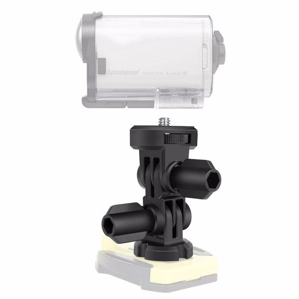 HKM-974995 Adjustable Action Camera Backpack Mount with Arm Kit and Stabilizer Pad