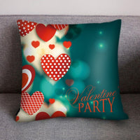 HKM-974995 Nordic Style Single-Sided Digital Print Pillow Cover in Super Soft Short Plush, 45x45cm