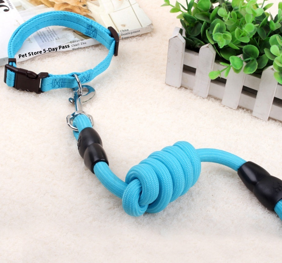 HKM-9750589 Multi-Style Pet Harness and Collar Set with Adjustable Leashes