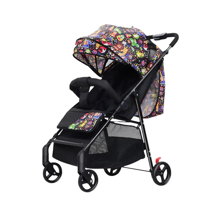 HKM-975123 Lightweight Multi-Functional Foldable Baby Stroller Travel System for Comfortable Parenting