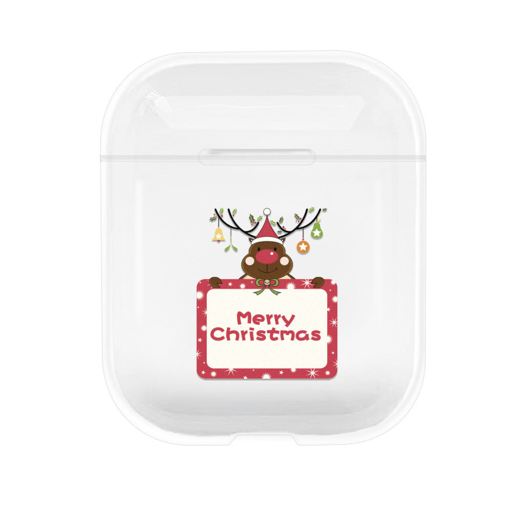 HKM-975123 Protective PC Cover for Apple AirPods (1st & 2nd Generation) - Multiple Christmas Designs