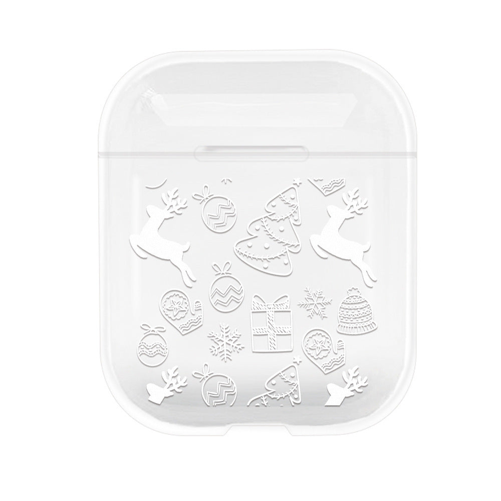 HKM-975123 Protective PC Cover for Apple AirPods (1st & 2nd Generation) - Multiple Christmas Designs