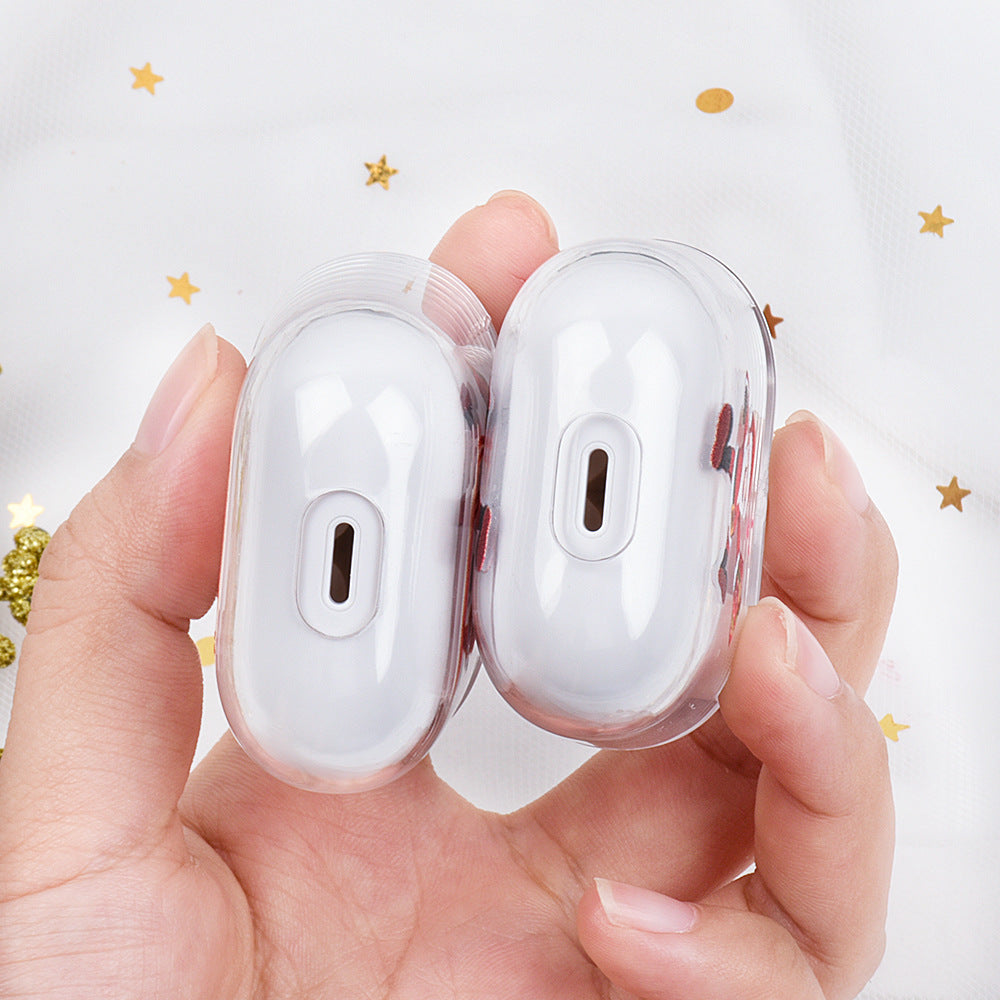 HKM-975123 Protective PC Cover for Apple AirPods (1st & 2nd Generation) - Multiple Christmas Designs