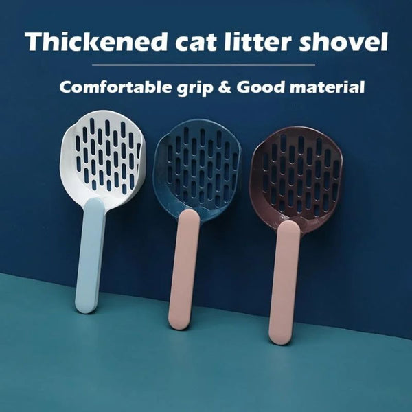 HKM-9751869 Durable Plastic Cat Litter Shovel for Easy Poop Cleaning and Maintenance
