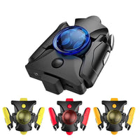 HKM-975251 Mobile Game Controller with Mechanical Buttons and Charging Accessories, Compatible with Phones 63mm-90mm