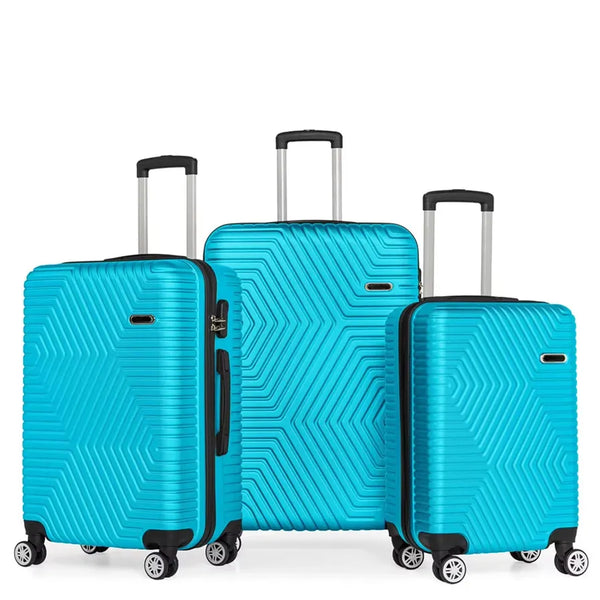HKM-975315 Lightweight 24-Inch Travel Suitcase Set with Cabin Trolley Bag for Men