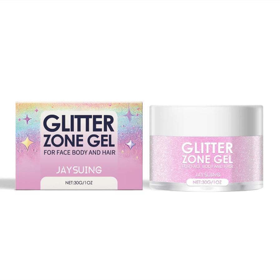 HKM-975315 Moisturizing Glitter Treatment Gel - 30g Nursing Gel for Skin Care