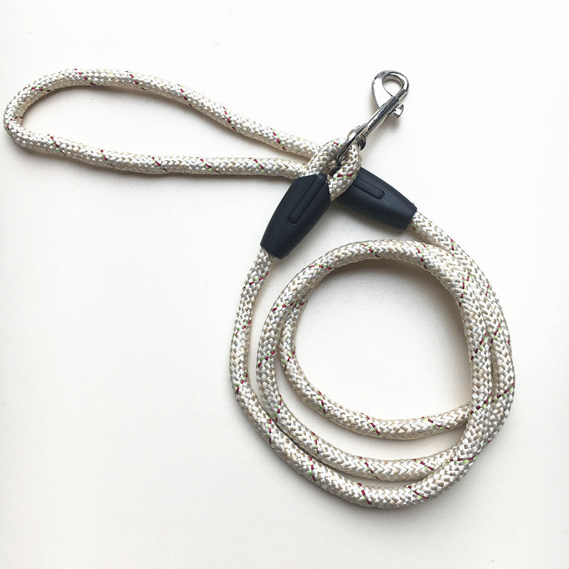 HKM-9754173 Small Dog Traction Belt - 0.8 cm x 120 cm Durable Polyester Chain for Pet Walking