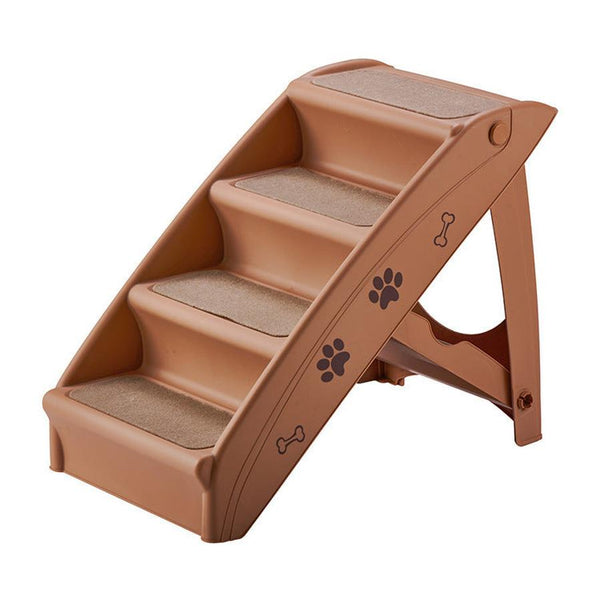 HKM-975443 Foldable Non-Slip Stairs for Small Dogs and Cats - Multiple Color Options Available