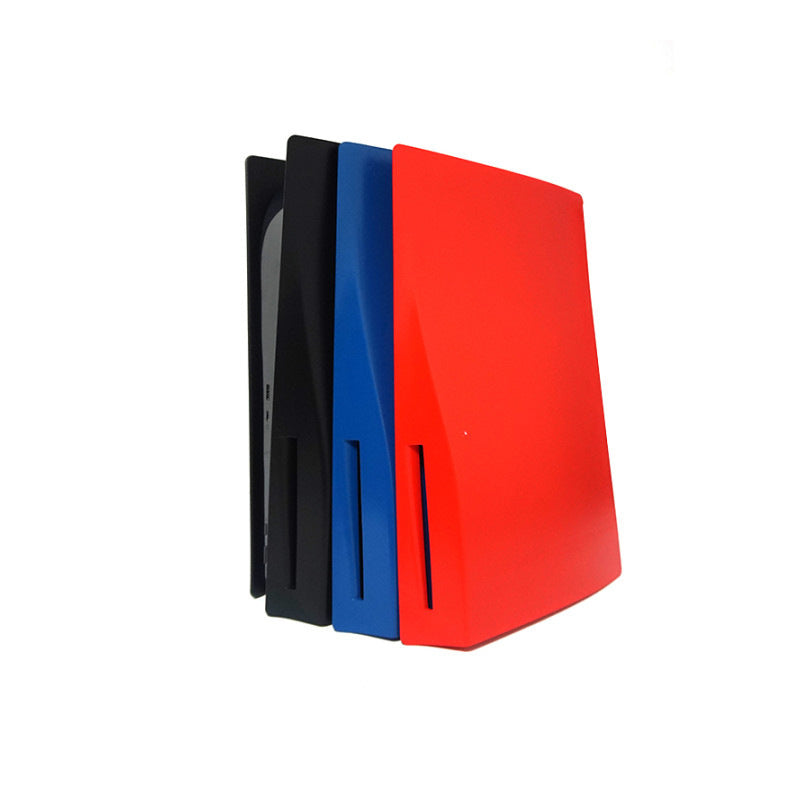 HKM-975443 PS5 CD-ROM Version Protective Shell Replacement - Customized Hard Cover in Red, Blue, Black