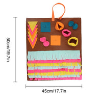 HKM-9756221 Pet Training Sniffing Blanket with Detachable Design and Colorful Accessories for All Dogs