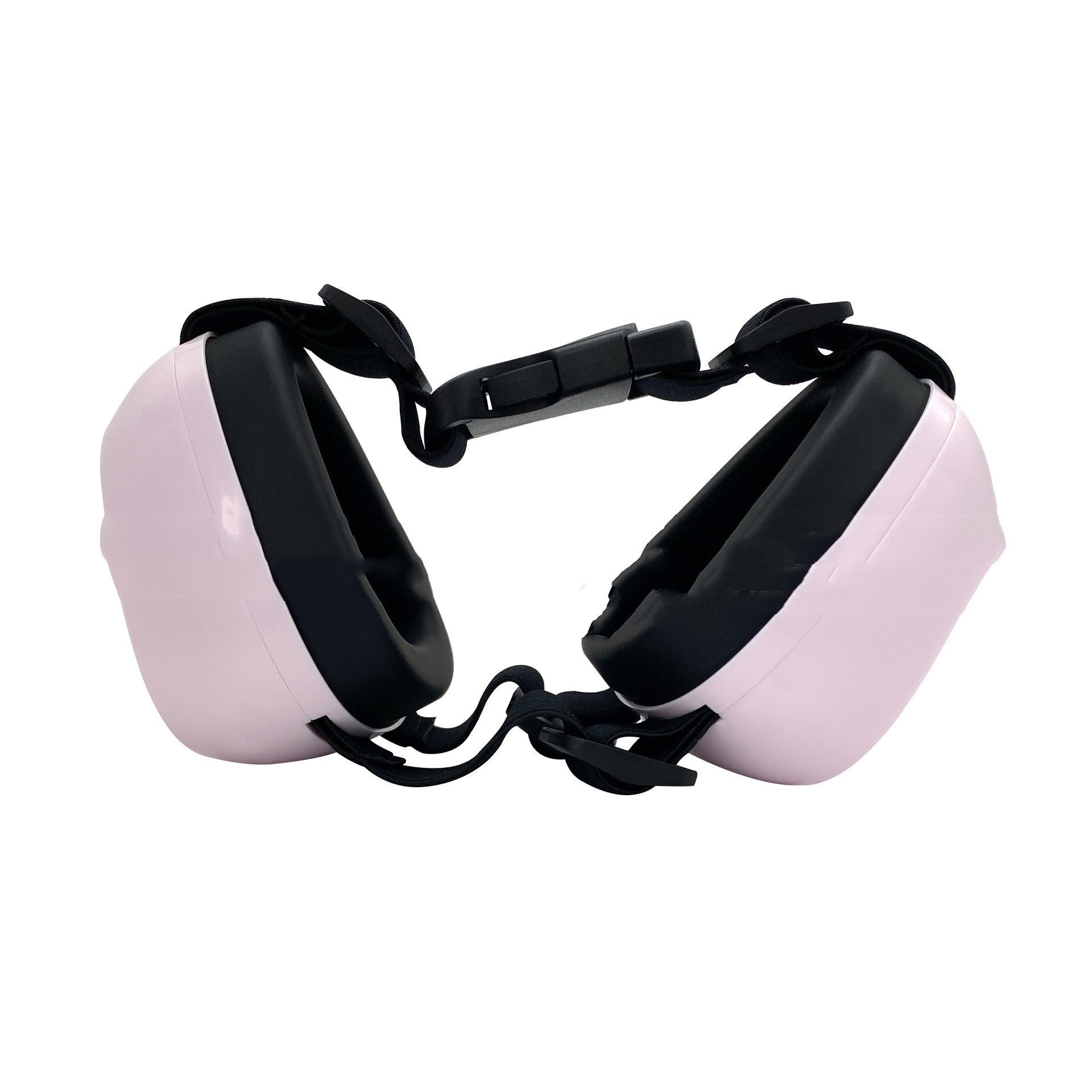 HKM-9756989 Dog Earmuffs for Sound Insulation and Noise Reduction, Head-Mounted Design, Available in White and Pink, Medium/Large Size