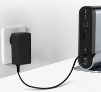 HKM-975763 16-in-1 Type-C Hub Docking Station with Power Supply for Enhanced Connectivity