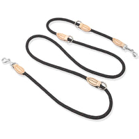 HKM-9759933 Durable Multifunctional Nylon Traction Rope with Zinc Alloy D Buckle for Dogs