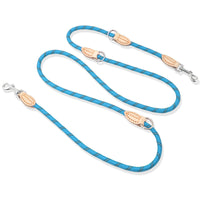 HKM-9759933 Durable Multifunctional Nylon Traction Rope with Zinc Alloy D Buckle for Dogs