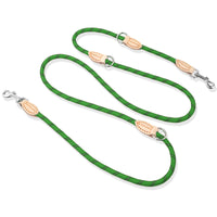 HKM-9759933 Durable Multifunctional Nylon Traction Rope with Zinc Alloy D Buckle for Dogs