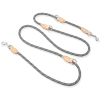 HKM-9759933 Durable Multifunctional Nylon Traction Rope with Zinc Alloy D Buckle for Dogs
