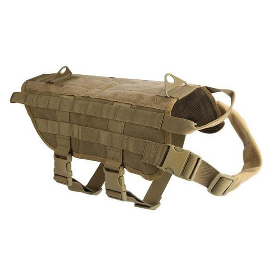 HKM-976147 Durable Military Nylon Dog Clothing for All Breeds - XS to XL Sizes