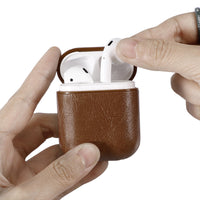 HKM-976147 Universal Silicone AirPods Cover for 1st & 2nd Generation - Compatible with iPhone Models - Solid Color Options