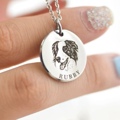 HKM-9762749 Customizable Print-On-Demand Necklace for Unique Personalization