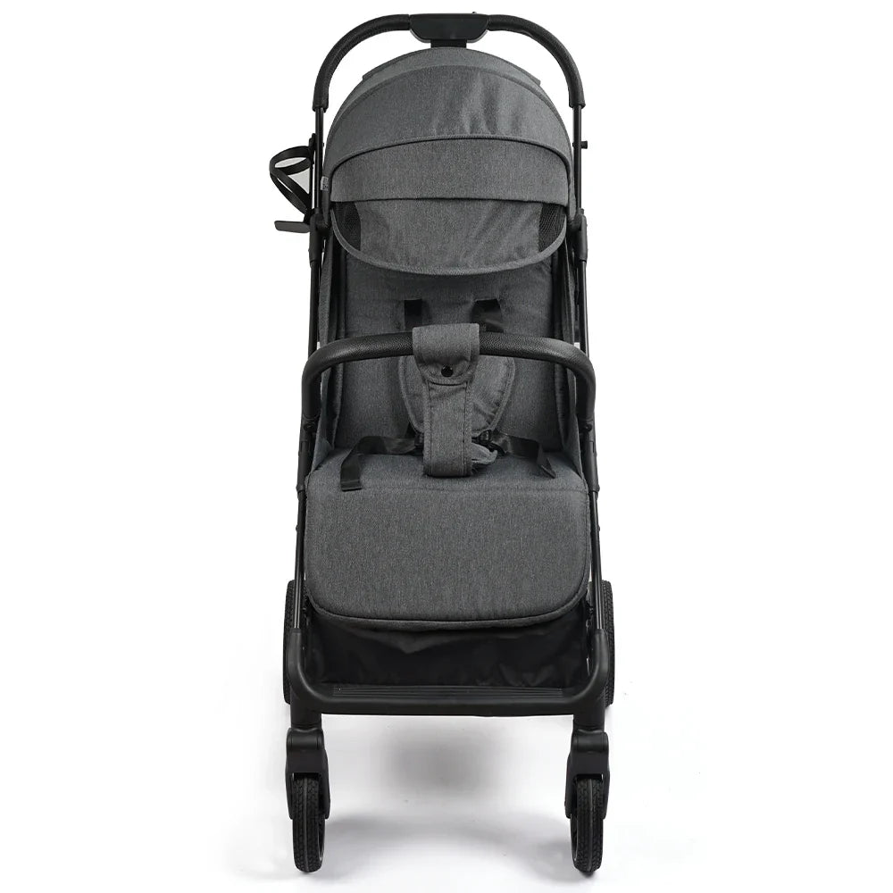 HKM-976275 Luxury Lightweight 3-in-1 Baby Stroller with Car Seat and Gravity Folding System