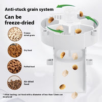 HKM-9763901 Smart WIFI Automatic Pet Feeder for Cats and Dogs with Voice Playback and Stainless Steel Bowl