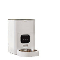 HKM-9763901 Smart WIFI Automatic Pet Feeder for Cats and Dogs with Voice Playback and Stainless Steel Bowl