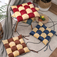 HKM-976403 Modern Thickened Pearl Cotton Dining Chair Cushion - 40x40cm, Plain Color Options