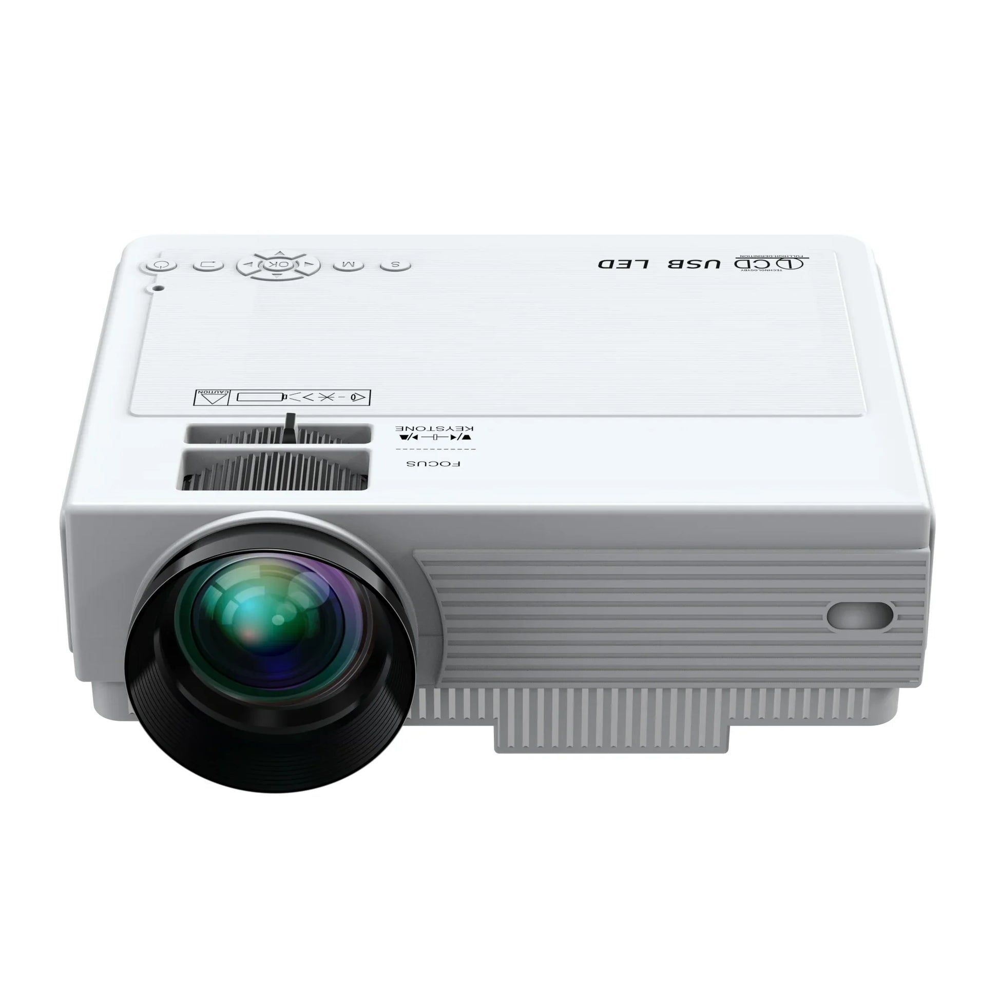 HKM-976595 720P LED Projector with High Brightness and Low Noise for Home Entertainment