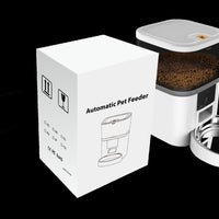 HKM-9766077 Adjustable Performance Pet Feeder with Video Camera - Available in 4L and 6L Sizes, Suitable for Dogs and Cats