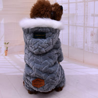 HKM-9766461 Elegant Velvet Big Fur Collar Four-Legged Shirt for Comfortable Style