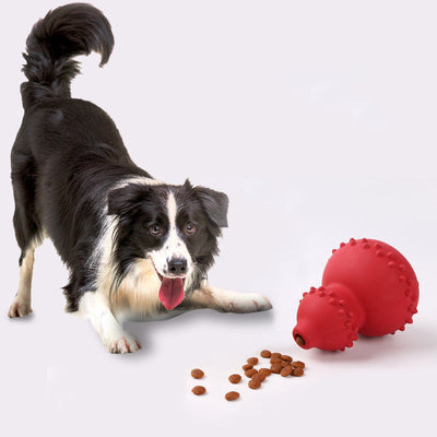 HKM-9766717 Natural Rubber Dog Toy for Interactive Play and Dental Health