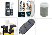 HKM-9767741 Dog Foot Care Solution Kit with Washing Cup, Towel, and Claw Paste - 100ml