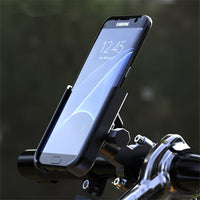 HKM-976787 Aluminum Alloy Bicycle Phone Holder with 360° Rotation for 4-7 Inch Devices