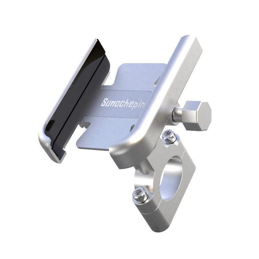HKM-976787 Aluminum Alloy Bicycle Phone Holder with 360° Rotation for 4-7 Inch Devices