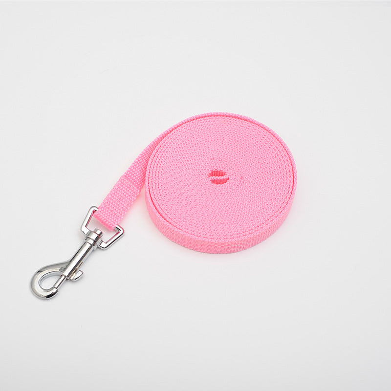 HKM-9769661 Durable Polyester Pet Tracking Lead Rope - Multiple Colors & Lengths Available
