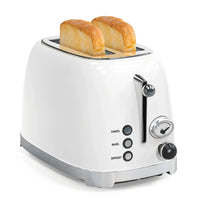 HKM-976979 Retro Stainless Steel Wide Slot Sandwich Toaster for 2 Slices