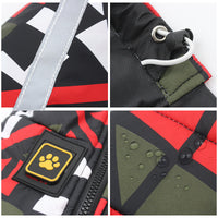 HKM-9770045 Comfortable Mesh Dog Coat Jacket - Fleece and Polyester, Various Sizes Available