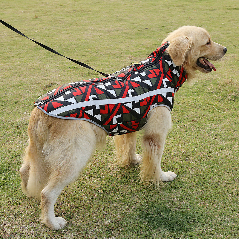 HKM-9770045 Comfortable Mesh Dog Coat Jacket - Fleece and Polyester, Various Sizes Available