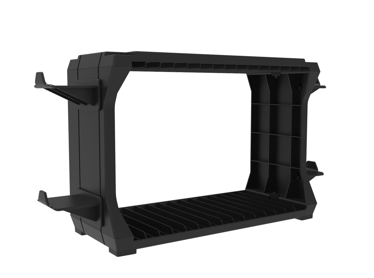 HKM-977107 Multi-Game Disc Holder for PS5, PS4, Xbox Series X, Xbox One, and Nintendo Switch with Handle Storage
