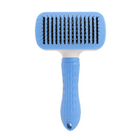 HKM-9771453 Self-Cleaning Pet Comb with Fine Stainless Steel Needles - Multi-Color Options Available