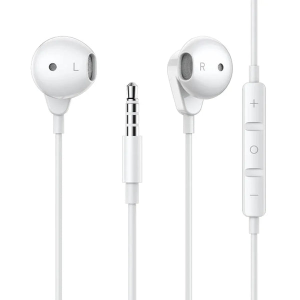 HKM-977235 3.5mm Wired In-Ear Earbuds with Microphone for Gaming and Music on iPhone