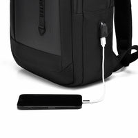 HKM-977299 Waterproof Travel Laptop Backpack with Custom Logo for Business and Office Use