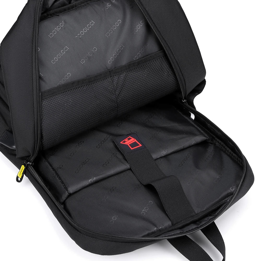 HKM-977299 Waterproof Travel Laptop Backpack with Custom Logo for Business and Office Use