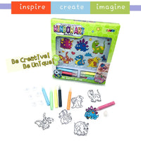 HKM-977363 Create Decorative Window Art with Suncatcher Refills and 8 Vibrant Paints