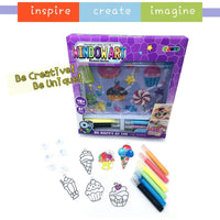 HKM-977363 Create Decorative Window Art with Suncatcher Refills and 8 Vibrant Paints